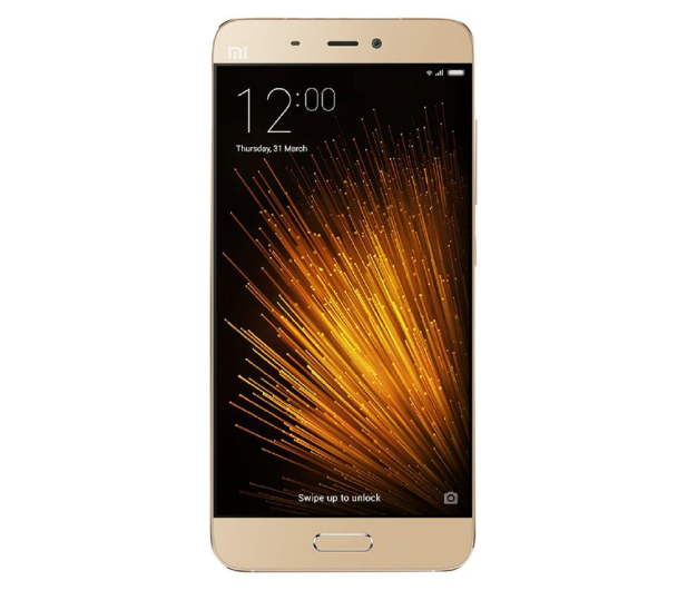 Xiaomi Mi 5 32GB Dual SIM LTE Glass Gold - 345483 - zdjęcie 2